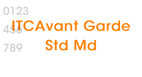 ITCAvant Garde Std Md
