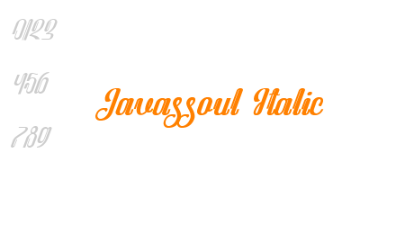 Javassoul Italic