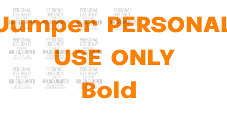 Jumper PERSONAL USE ONLY Bold