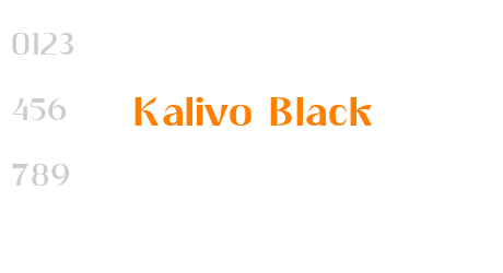 Kalivo Black