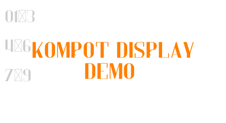 Kompot Display Demo