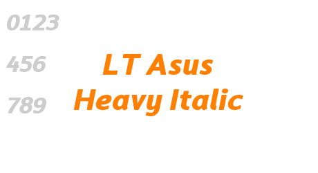 LT Asus Heavy Italic