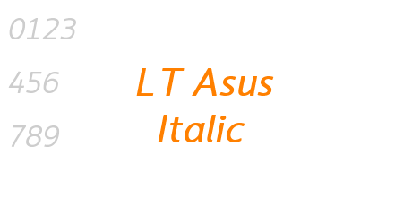 LT Asus Italic