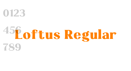 Loftus Regular
