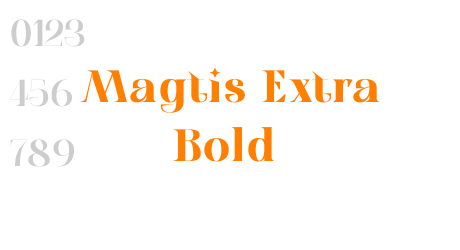 Magtis Extra Bold