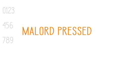 Malord Pressed