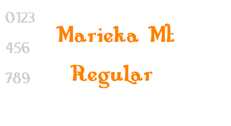 Marieka Mt Regular