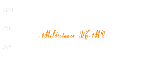 Mildistance DEMO