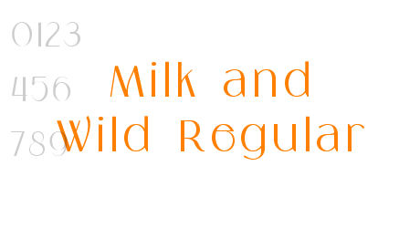 Milk and Wild Regular