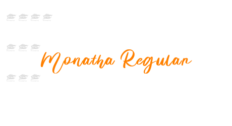 Monatha Regular