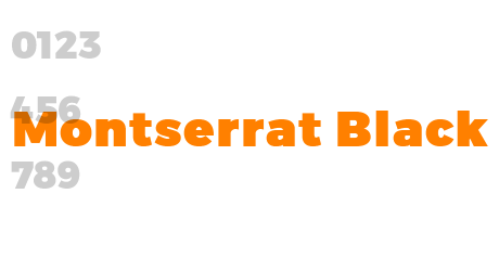 Montserrat Black