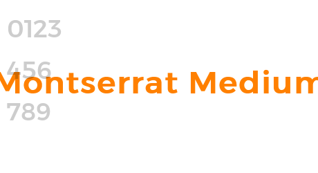 Montserrat Medium