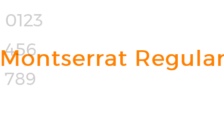 Montserrat Regular