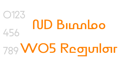 ND Bimbo W05 Regular