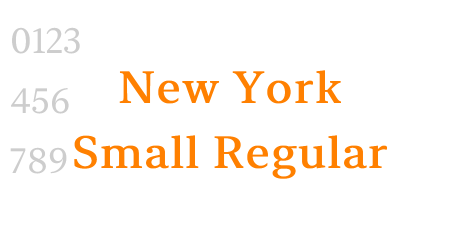 New York Small Regular