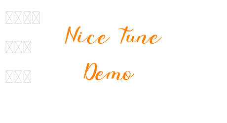 Nice Tune Demo