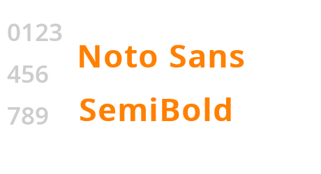 Noto Sans SemiBold