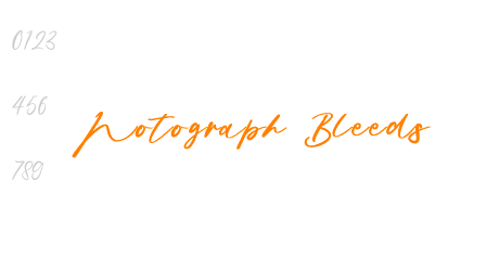 Notograph Bleeds