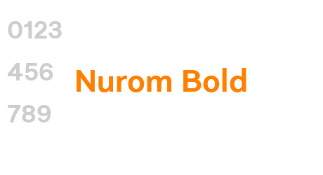 Nurom Bold