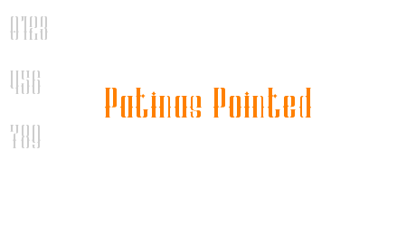 Patinas Pointed