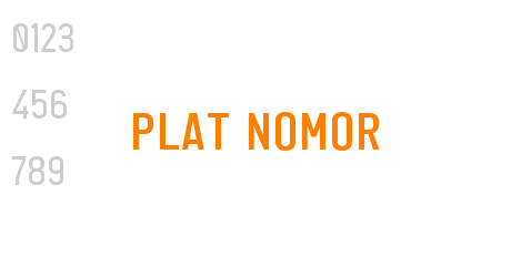 Plat Nomor