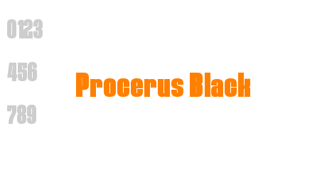 Procerus Black