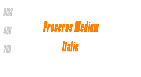 Procerus Medium Italic