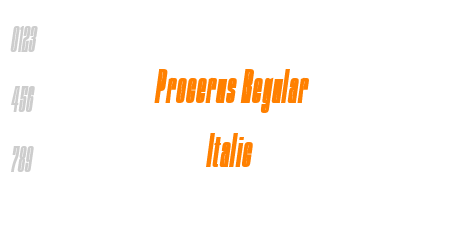 Procerus Regular Italic