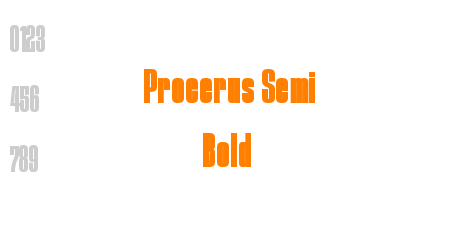 Procerus Semi Bold