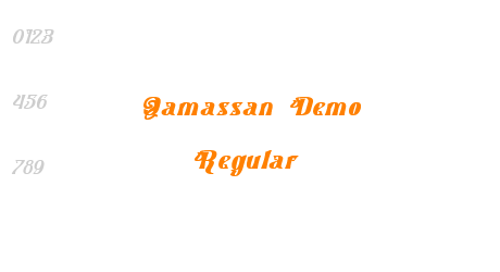Qamassan Demo Regular