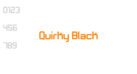 Quirky Black