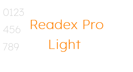 Readex Pro Light