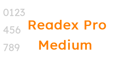 Readex Pro Medium