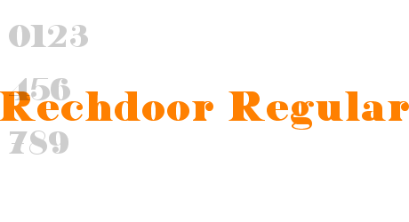 Rechdoor Regular
