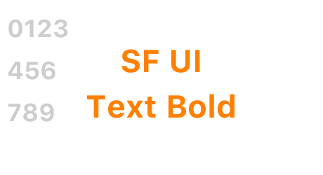 SF UI Text Bold