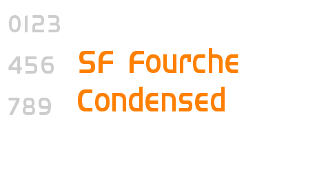 SF Fourche Condensed
