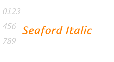 Seaford Italic