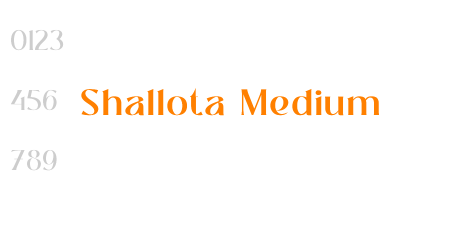 Shallota Medium