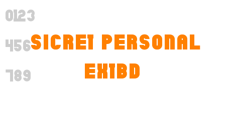Sicret PERSONAL ExtBd