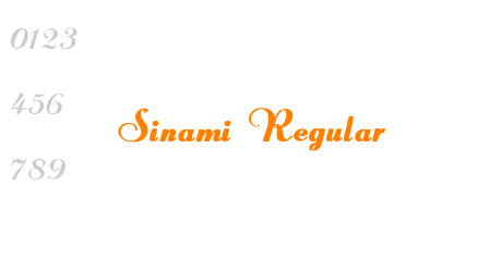 Sinami Regular