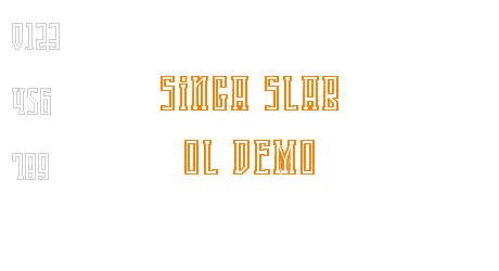 Singa Slab OL DEMO