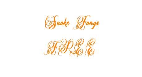 Snake Fangs FREE