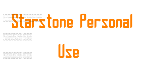 Starstone Personal Use