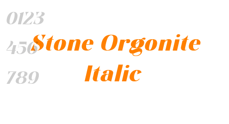 Stone Orgonite Italic