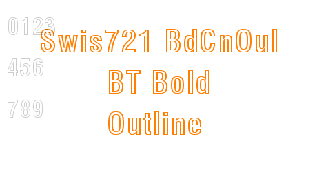 Swis721 BdCnOul BT Bold Outline
