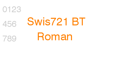 Swis721 BT Roman
