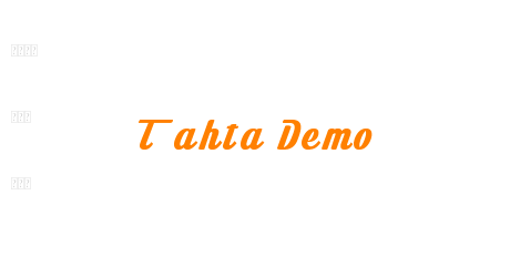 Tahta Demo