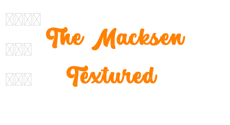 The Macksen Textured