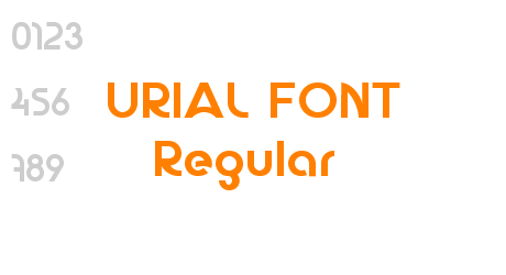 URIAL FONT Regular