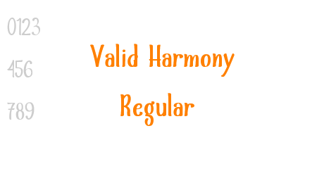 Valid Harmony Regular